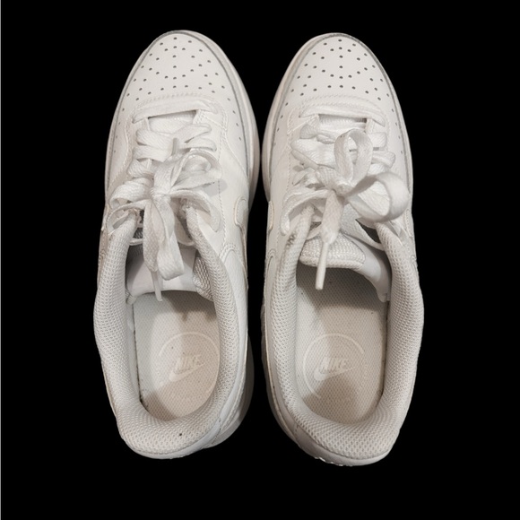 Nike All-White Athletic Shoes - Picture 2 of 4